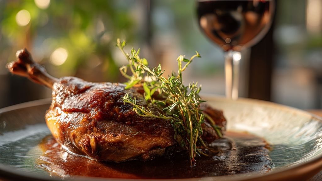 Accords mets et vins pour sublimer le confit de canard