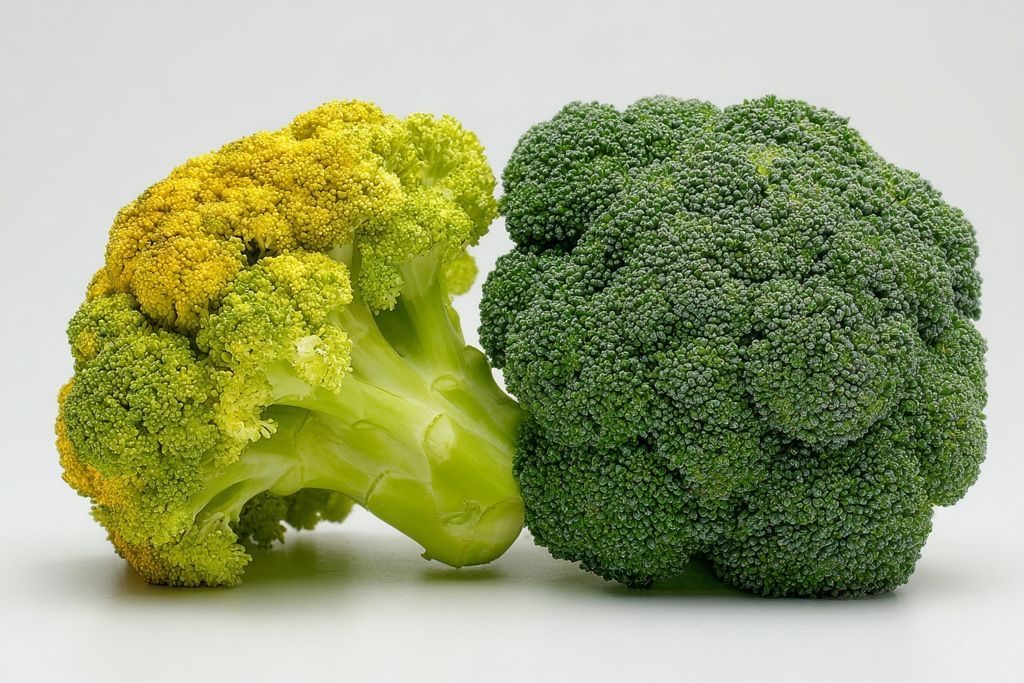 Brocoli jauni : encore comestible ou non ?