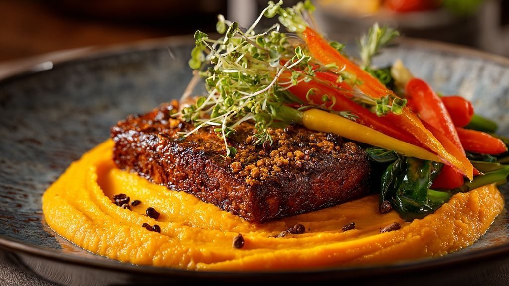 Des options végétariennes pour une purée de carottes riche en saveurs