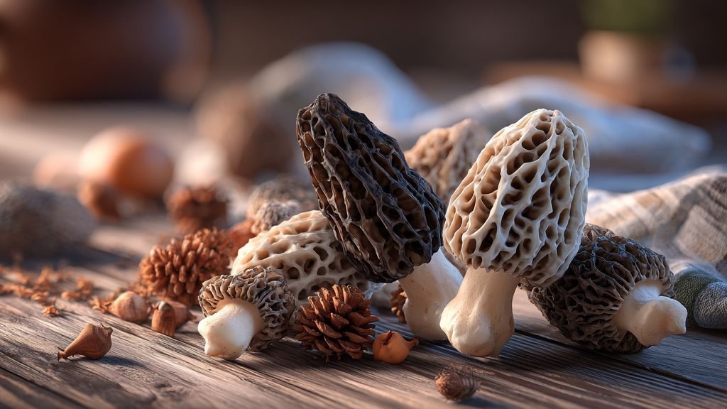 Les champignons et morilles pour une profondeur aromatique unique